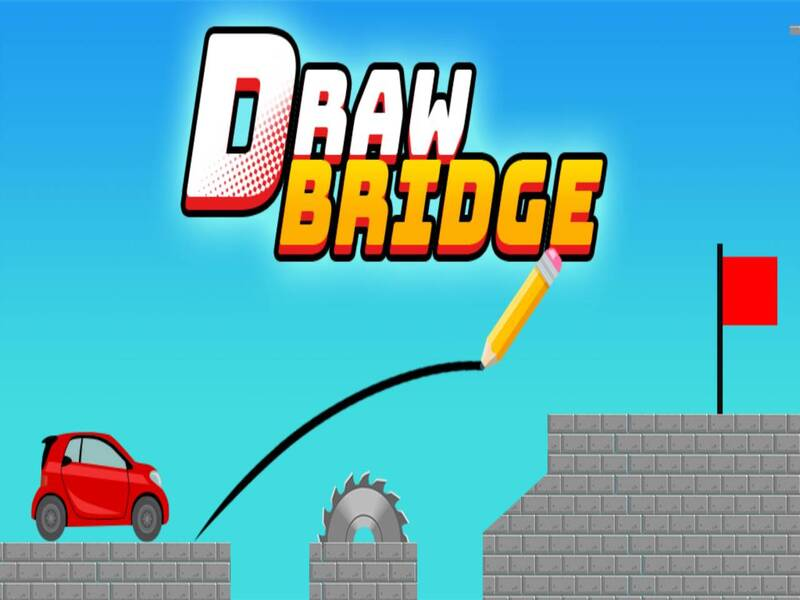 Jogo Draw Bridge Brain Game online