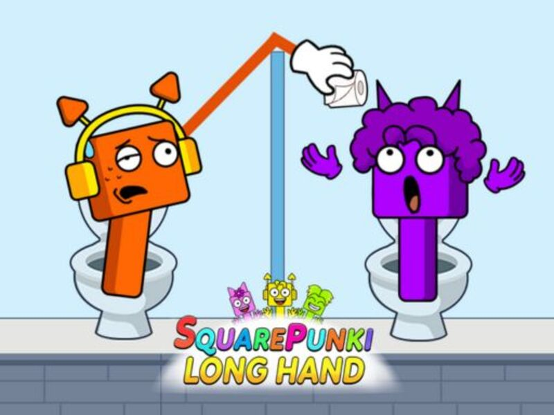 Jogo Mão longa quadrada punki online
