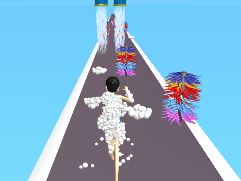 Jogo Correndo em espuma online