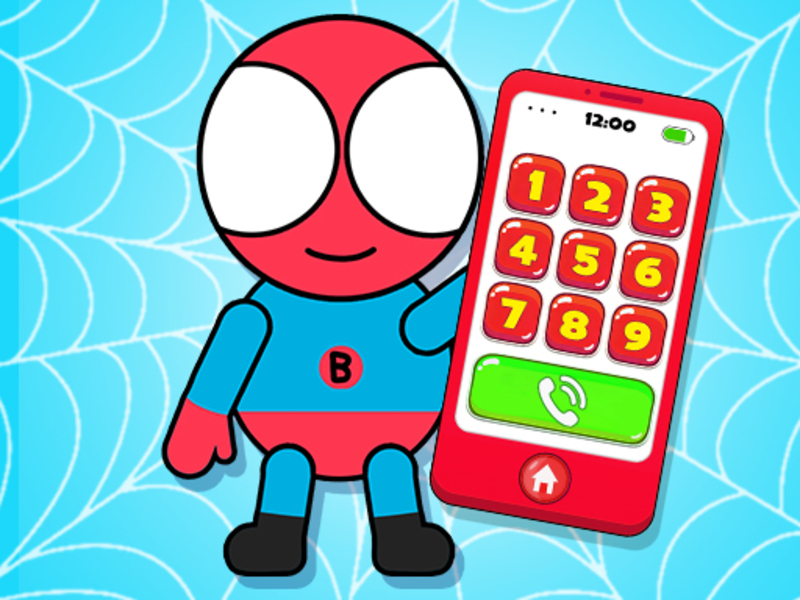Jogo Simulador de telefone de super-herói online