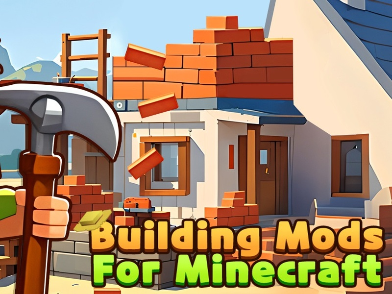 Jogo Construindo mods para minecraft online
