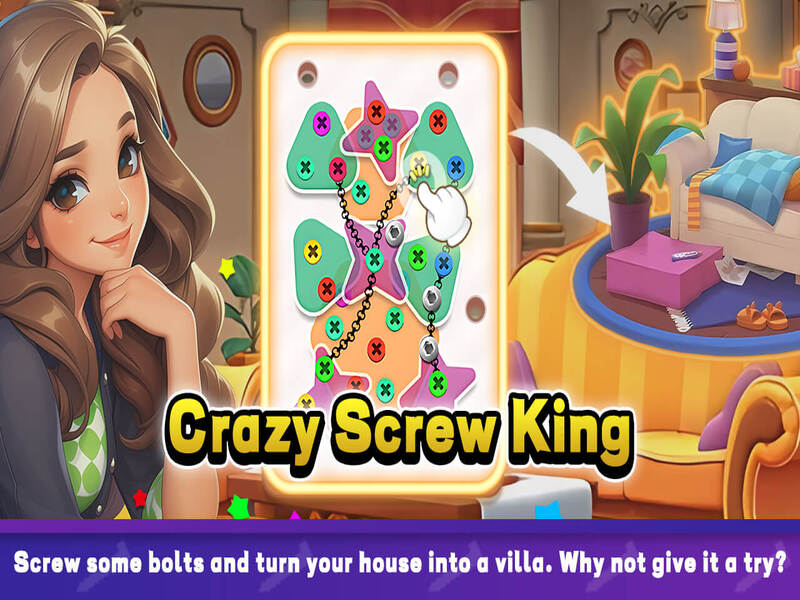 Jogo Crazy Screw King online