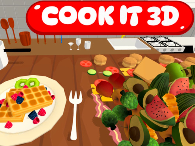 Jogo Cozinhe 3D online