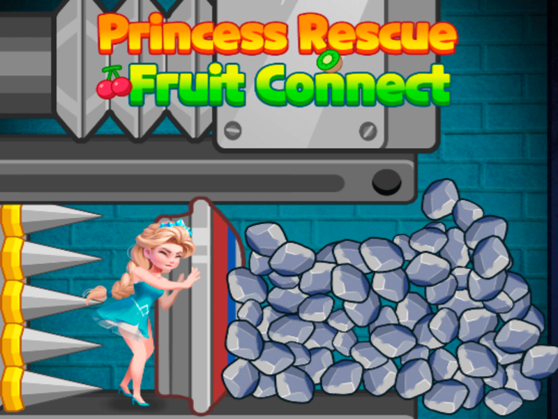 Jogo Princess Rescue Fruit Connect online