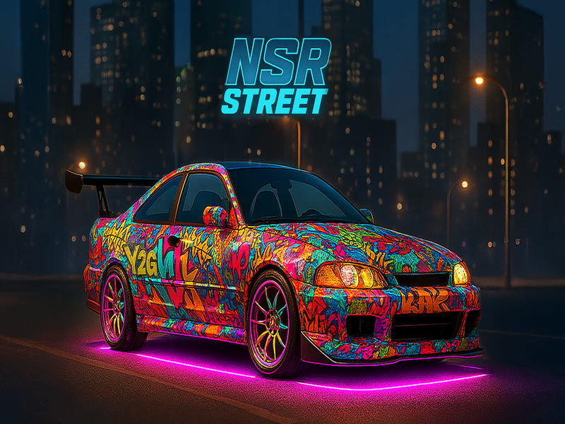 Jogo NSR Street Car Racing online