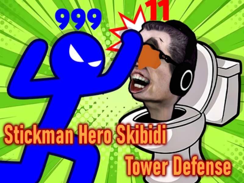 Jogo Defesa da torre skibidi skibidi skibidi online