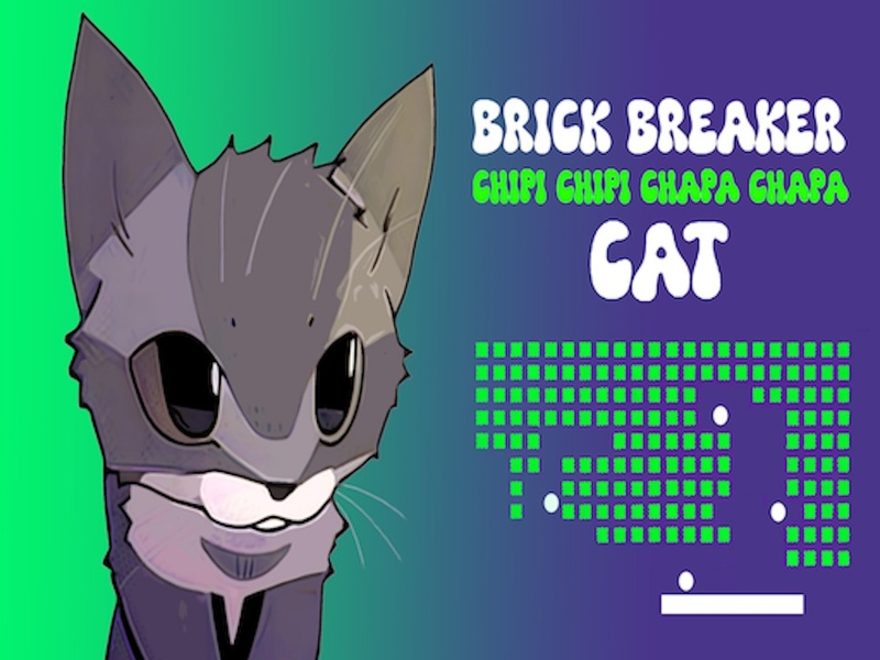 Jogo Brick Breaker Chipi Chipi Chapa Chapa Cat online
