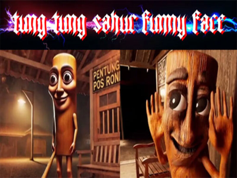 Jogo Tung tung sahur rosto engraçado online