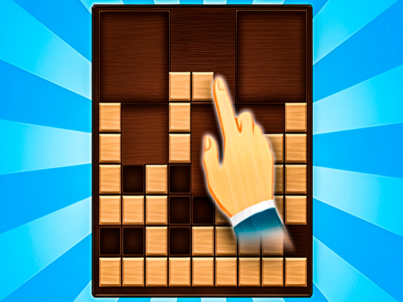 Jogo Resolva os blocos de madeira do cubo 2D online