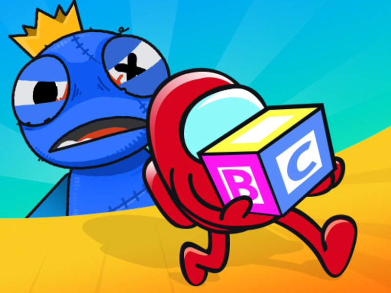 Jogo Esconder e procurar monstro azul online