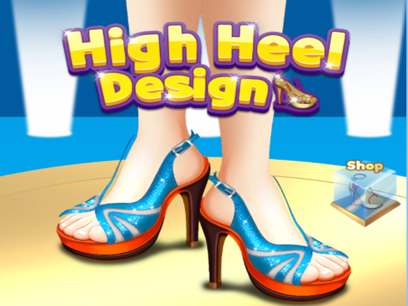 Jogo Design de salto alto online