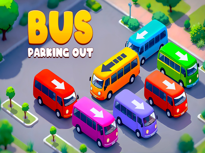 Jogo Estacionamento de ônibus para fora online