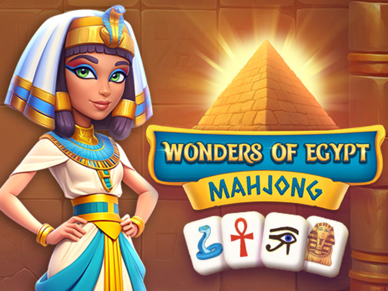 Jogo Maravilhas do Egito Mahjong online