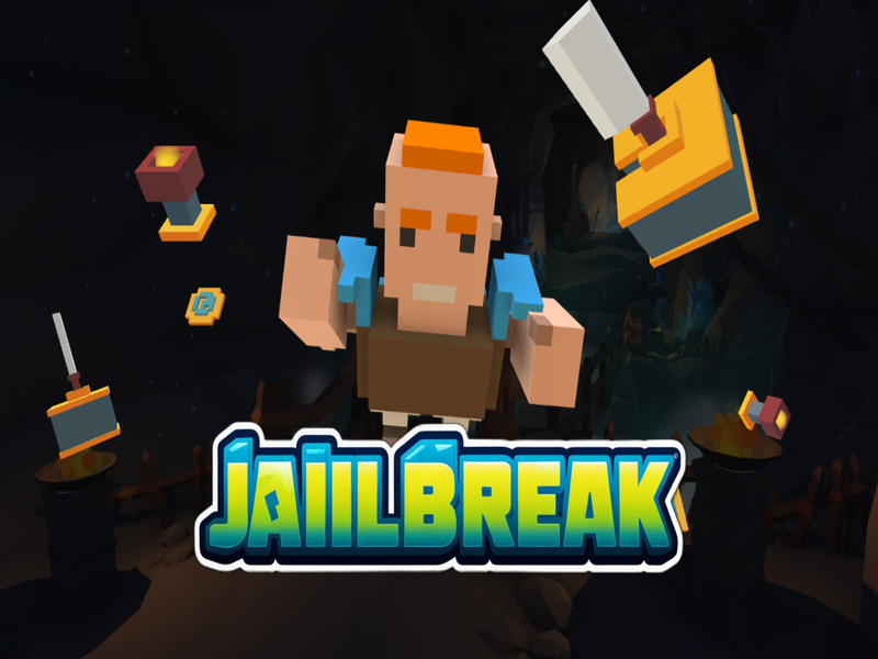 Jogo Fuga de presos. Jumper Roblox online
