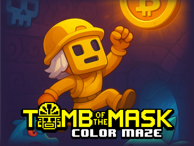 Jogo Túmulo do labirinto de cores da máscara online