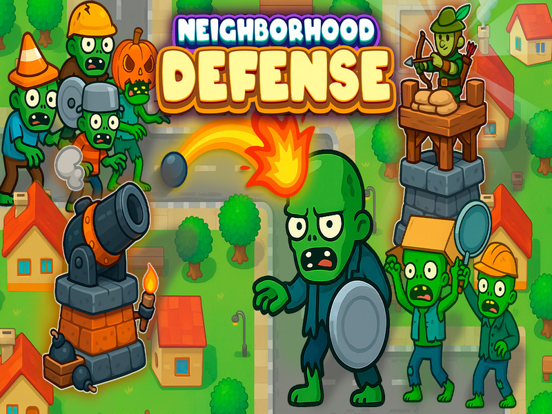 Jogo Defesa do bairro online