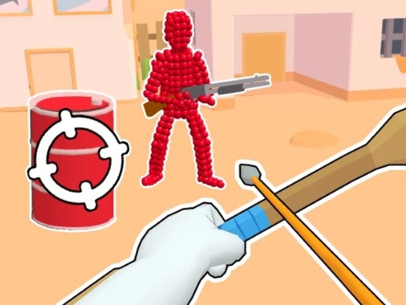 Jogo Stickman Archer: arremessos de arremessos em Reds online