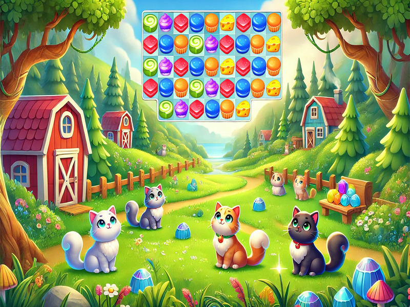 Jogo Match Cat 3 online