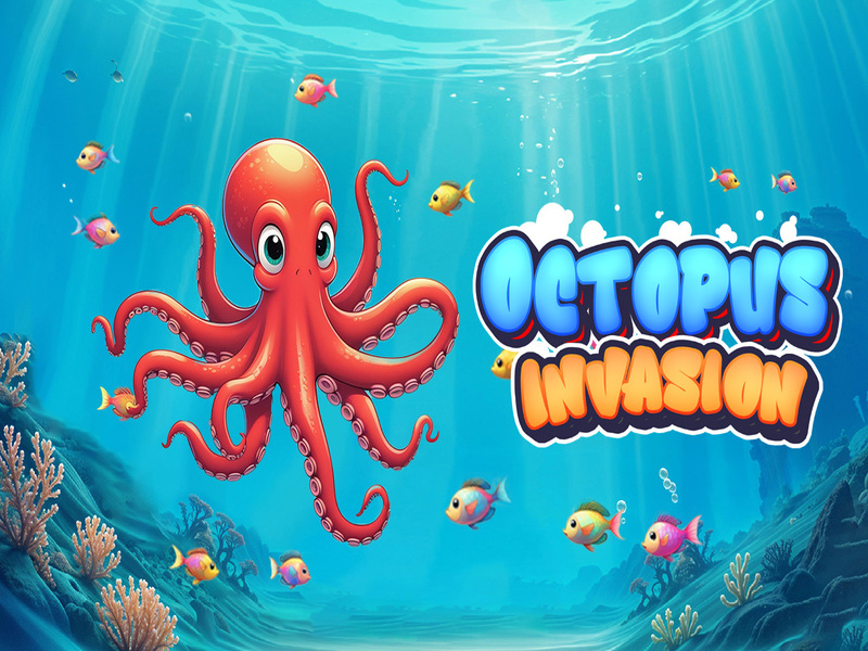 Jogo Invasão de polvo online