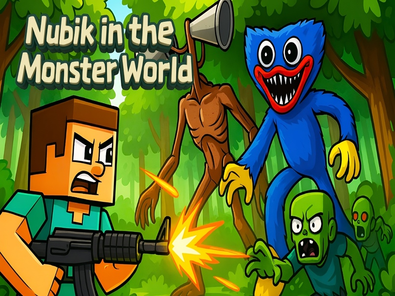Jogo Nubik no mundo dos monstros online