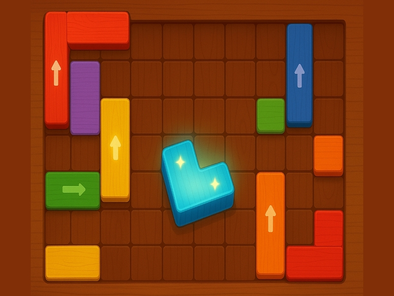 Jogo Geléia de bloco de madeira online