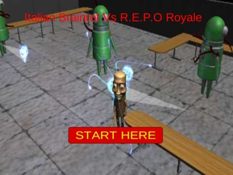 Jogo Italiano Brainrot vs R. E. P. O Royale online