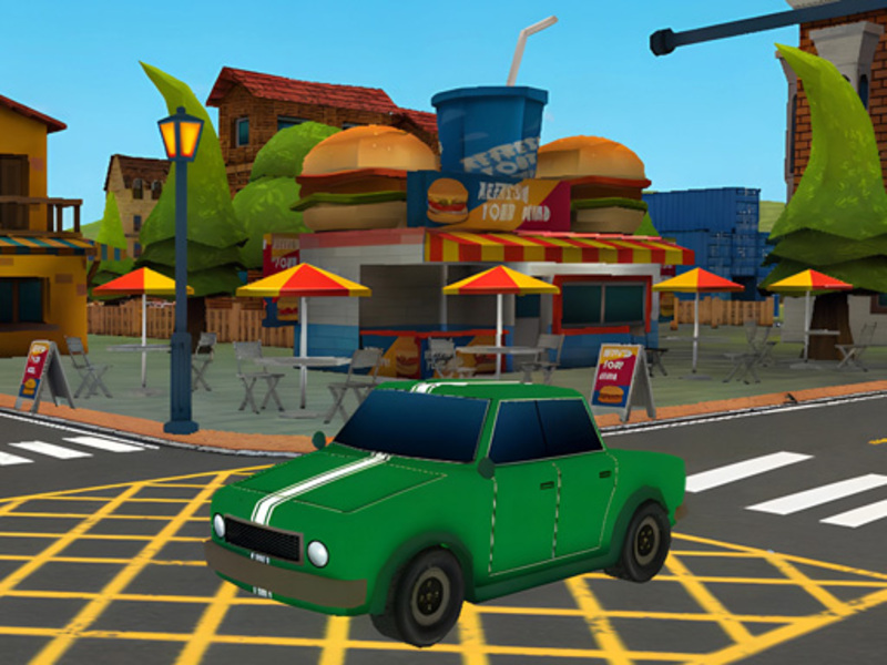 Jogo Estacionamento divertido da cidade online