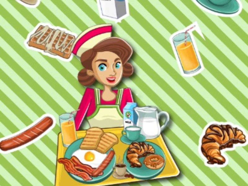 Jogo Dash do café da manhã online