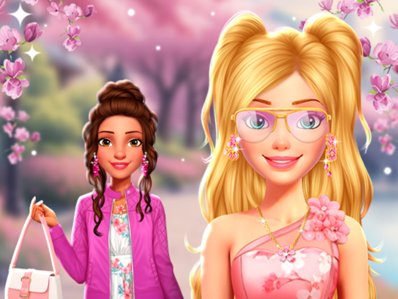 Jogo Celebração de flores de cerejeira BFFs online