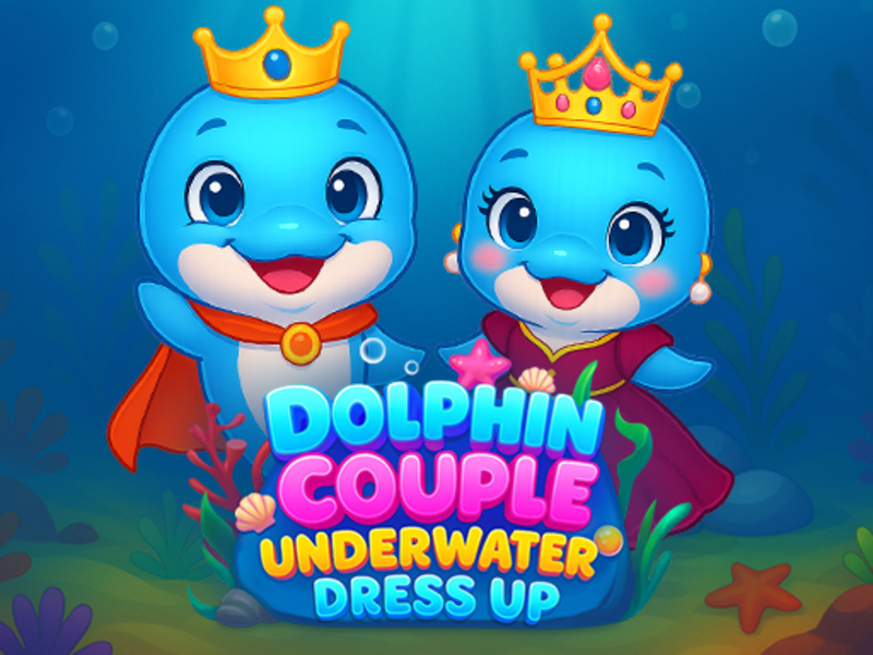 Jogo Dolphin Casal Underwater Dress Up online