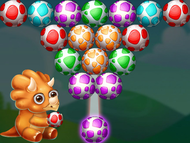Jogo Atirador de ovo dino online