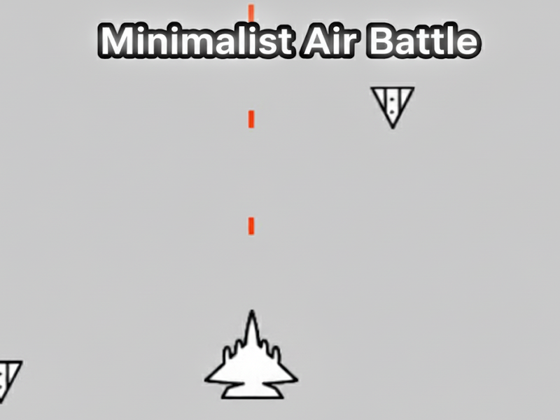 Jogo Batalha aérea minimalista online