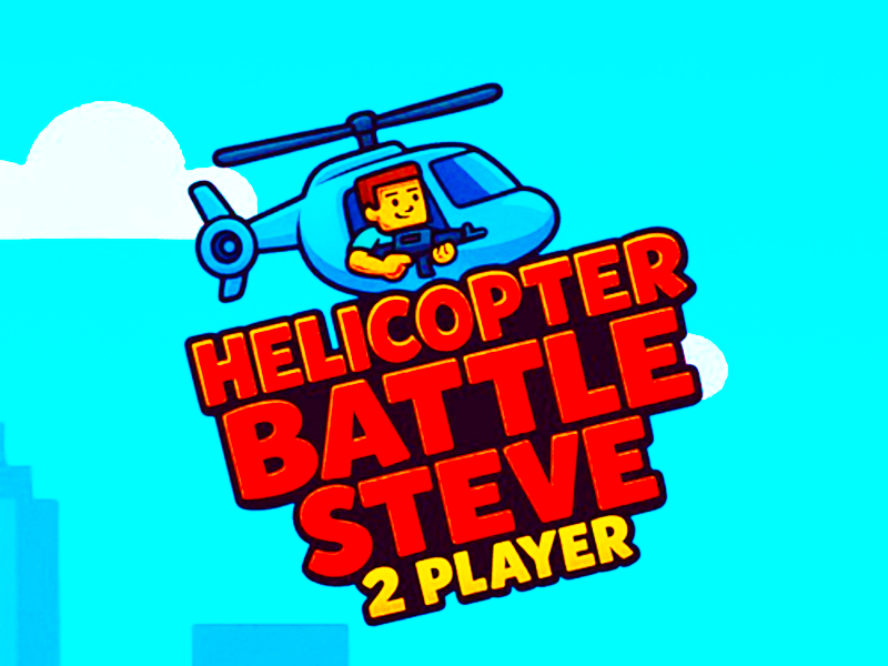 Jogo Helicopter Battle Steve 2 jogador online