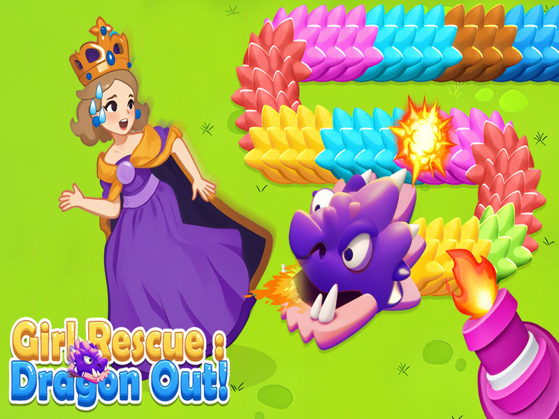 Jogo Dragão de resgate de meninas online